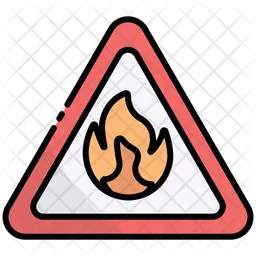 Advertencia de incendio  Icono