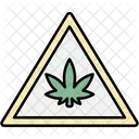 Exclamacion Cannabis Cannabidiol Icono