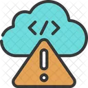 Advertencia de nube  Icono