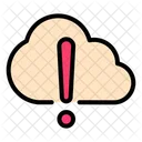 Advertencia de nube  Icono