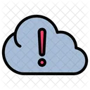 Advertencia de nube  Icono