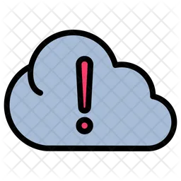 Advertencia de nube  Icono