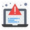 Advertencia de página web  Icono