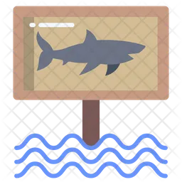 Advertencia de tiburón  Icono
