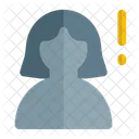Advertencia De Usuario Alerta De Usuario Alerta De Perfil Icono