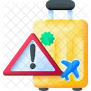 Advertencia De Viaje Viajar Evitar Viajar Icono