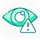 Advertencia ocular  Icono