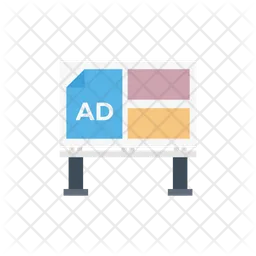 Advertise Poster  Icon