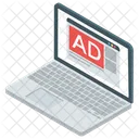 Ad Ad Network Publicity Icon