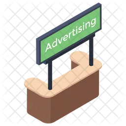 Advertisement Board  Icon