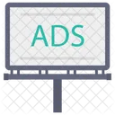 Ads Advertisement Sign Icon