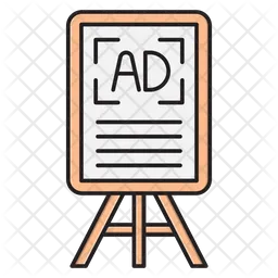 Advertisement Board  Icon