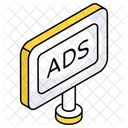 Advertisement Board  Icon