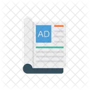 Ads Book Advertisement Icon