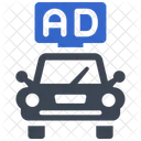 Advertisement car  Icon