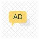 Advertisement Chat  Icon