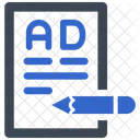 Advertisement content compose  Icon