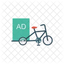 Ads Advertisement Cycle Icon