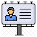Sticking Election Campaign Icon