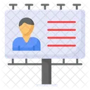 Sticking Election Campaign Icon
