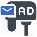 Advertisement letter post  Icon