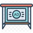 Ad Presentation Advertising Icon