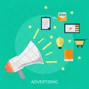 Advertising Business Concept Icon