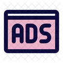 Ads Internet Marketing Icon