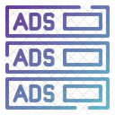 Advertising Ads Banner Icon