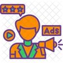 Advertising Business Feedback Icon