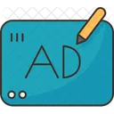 Advertising Edit Design Icon