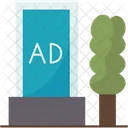 Advertising Banner Outdoor Icon