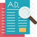 Advertising Classified Newspaper Icon
