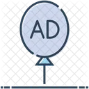 Advertising Balloon  Icon