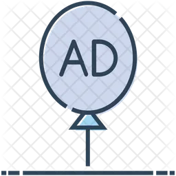 Advertising Balloon  Icon