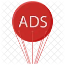 Advertising balloon  Icon