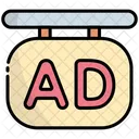 Advertising Banner  Icon