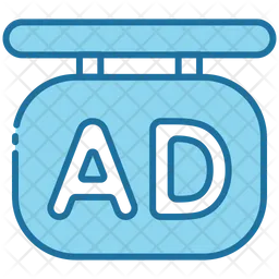 Advertising Banner  Icon