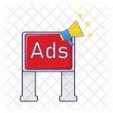 Advertising billboard  Icon