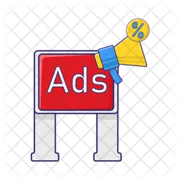 Advertising billboard  Icon