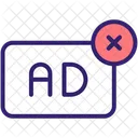 Advertising Block  Icon