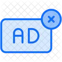 Advertising Block  Icon
