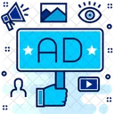Advertising Board Advertisement Banner Icon