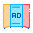 Advertising Booklet Outdoor Icon