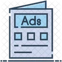 Advertising Brochure  Icon