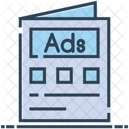 Advertising Brochure  Icon