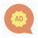 Advertising Chat  Icon