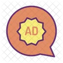 Advertising Chat  Icon