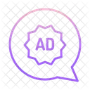 Advertising Chat  Icon