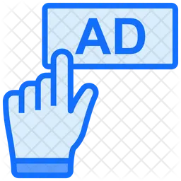 Advertising Click  Icon